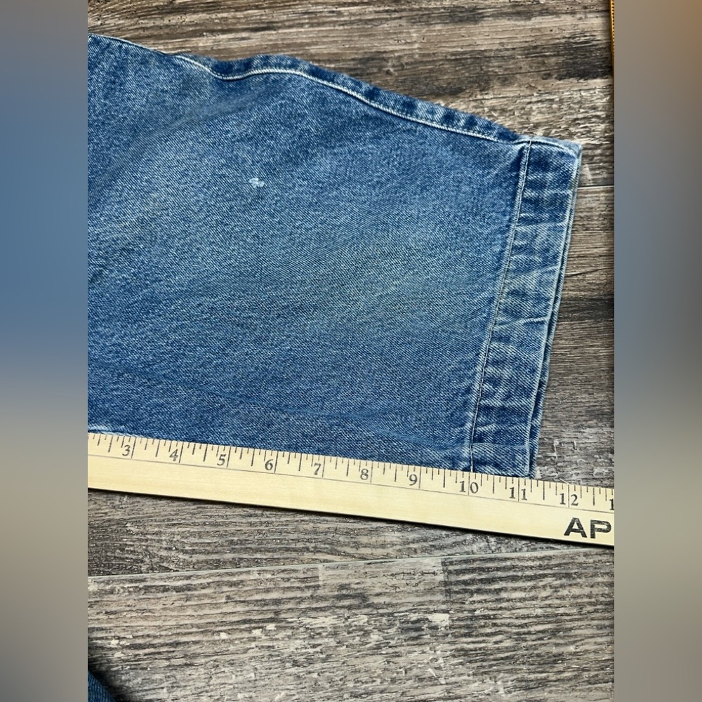 Vintage Guess Jeans Denim Jorts Baggy Y2K Carpenter Shorts Size 12 GUC - Picture 8 of 13